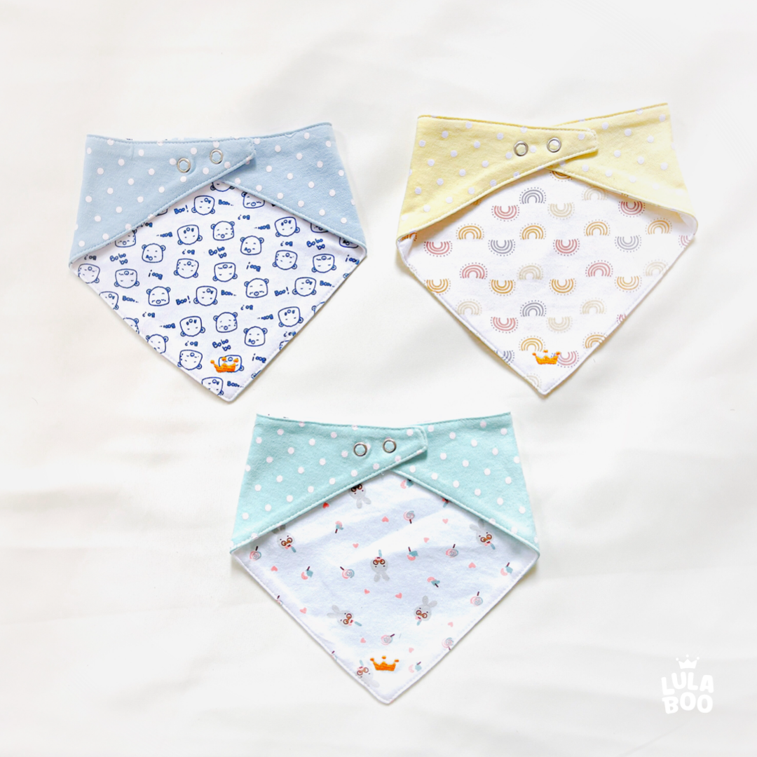 Lulaboo Reversible Bandana Bib