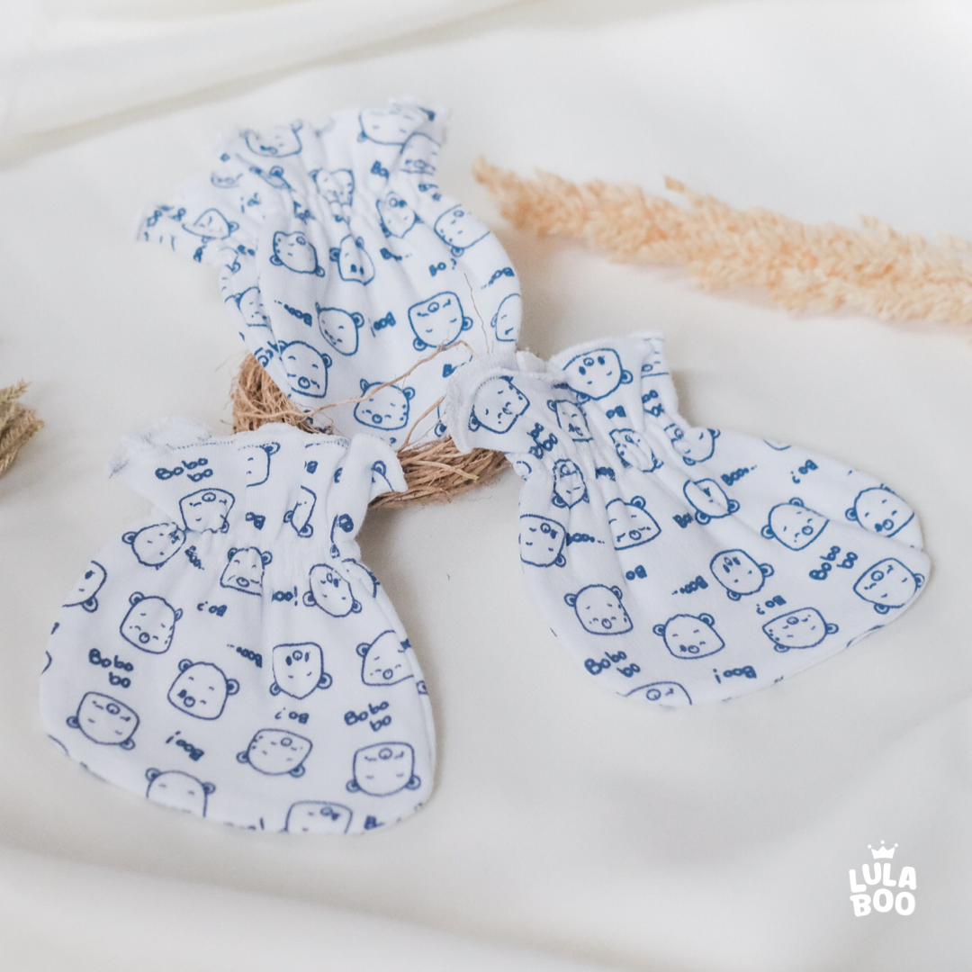 Baby Mittens & Booties Set